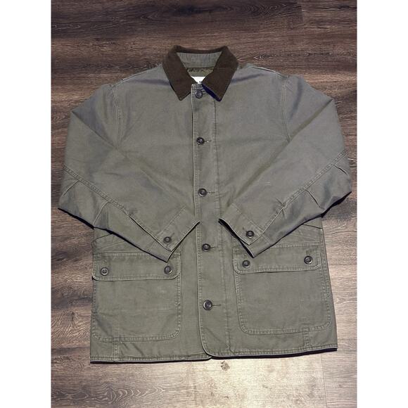 Orvis Barn Coat Men’s M Green Chore Field Quilted Hunting Jacket Classic Vintage - Picture 1 of 11